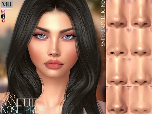 Скриншот мода Пресет носа Annette Nose Preset